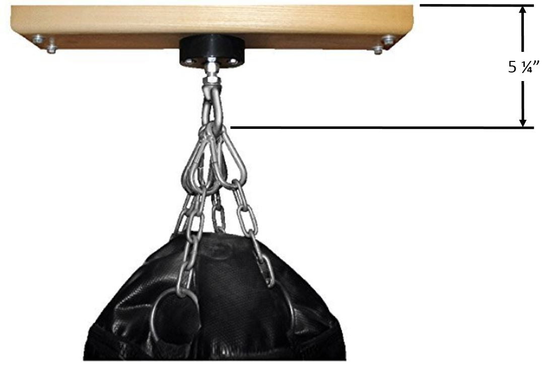 the silencer heavy bag mount length