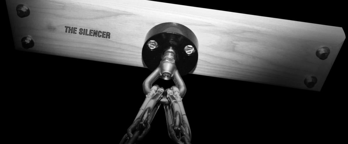 the silencer heavy bag mount