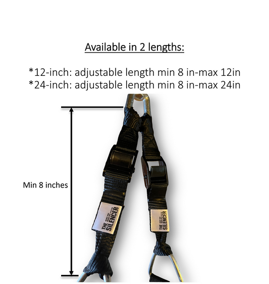 heavy bag suspender length